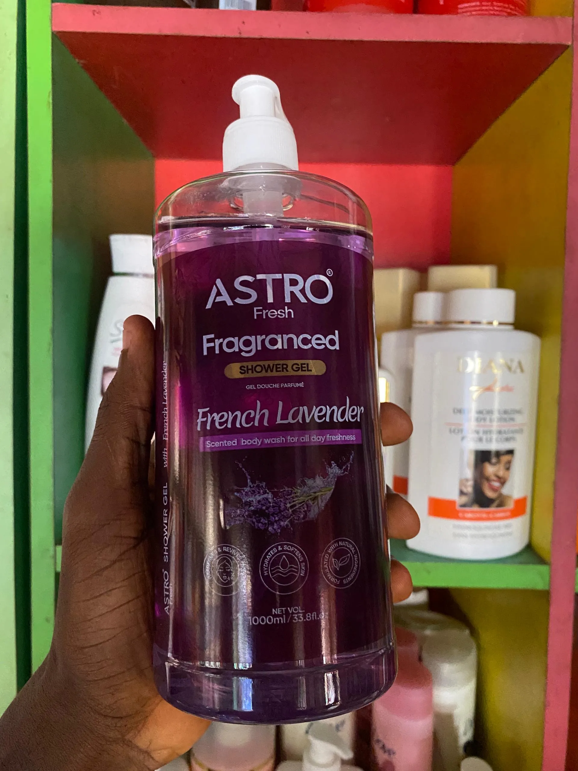 ASTRO FRESH FRENCH LAVENDER FRAGRANCE SHOWER GEL