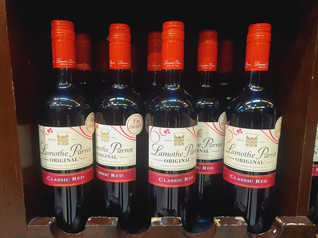 LAMOTHE PARROT CLSSIC RED 75CL