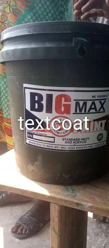 Text coat paint